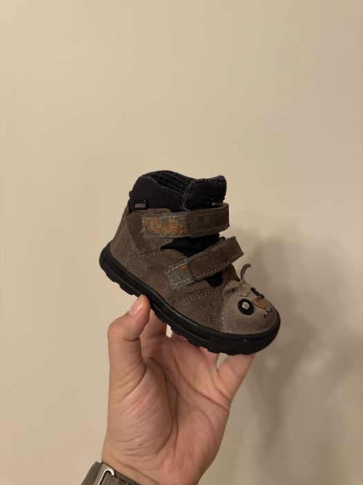 Buciki trzewiki na rzep Mrugała wodoodporne 22EU 14cm