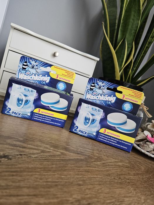 Tabletki kapsułki czyszczące do pralki  Der Waschkonig