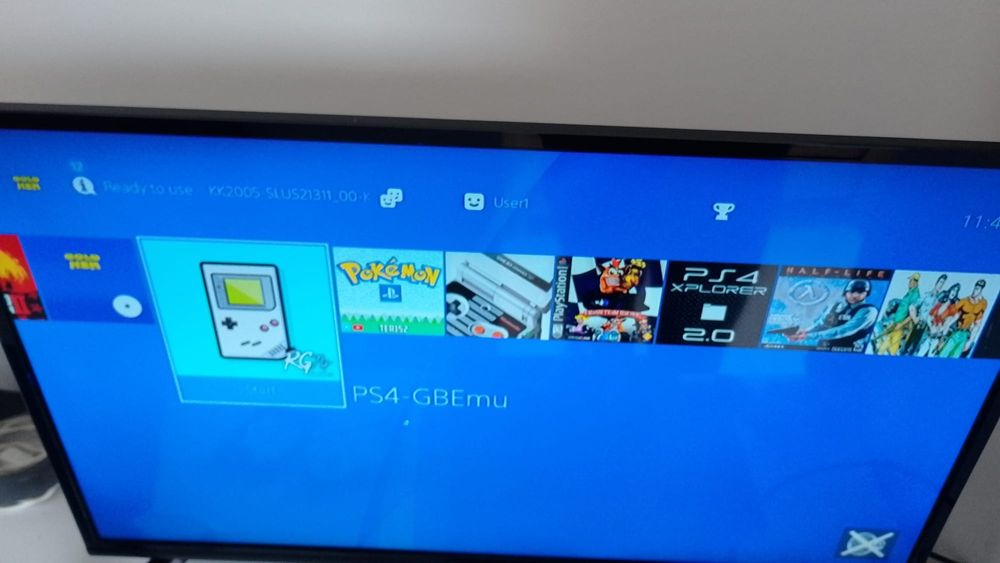 Playstation 4 Slim gold hen desbloqueado com comando