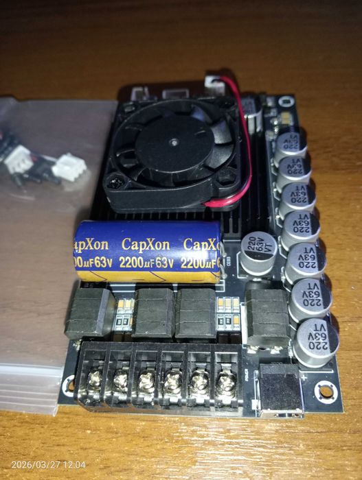 TPA3255 Пiдсилювач  стерео 315WX2,  Hi-Fi  класу D
