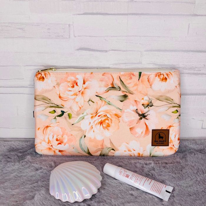 Kosmetyczka Handmade Płaska Podróżna Organizer | Polska | L
