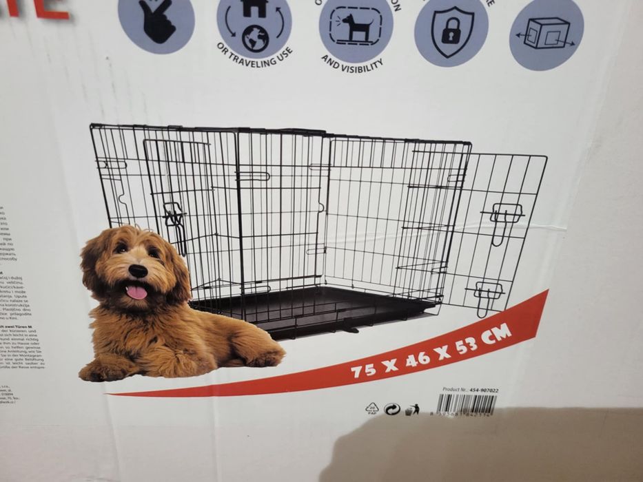 Klatka kennelowa dla psa