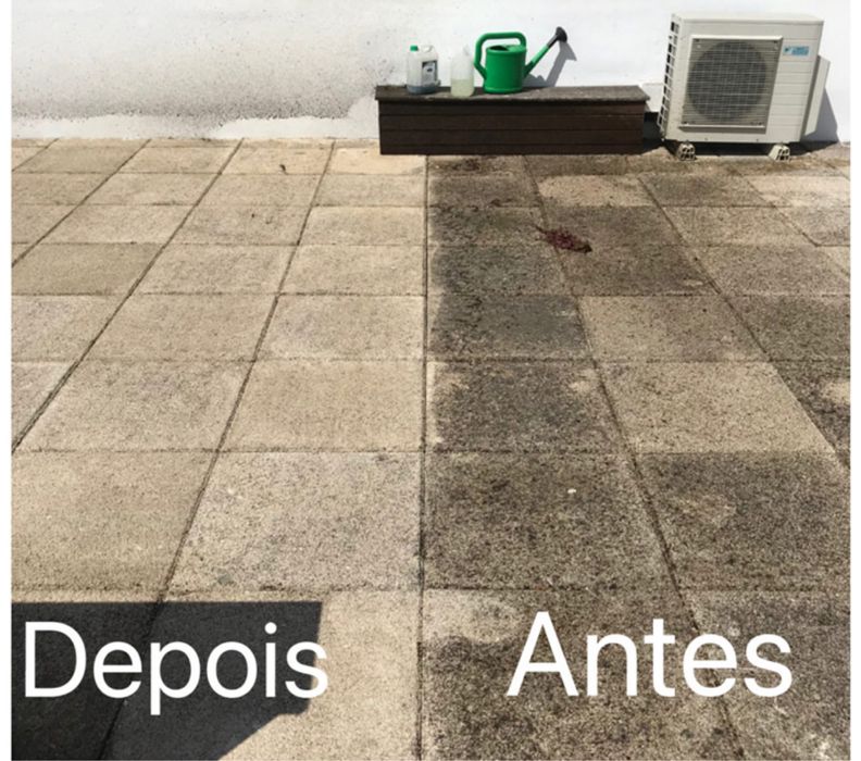 Limpeza a Alta Pressão – Muros, Pátios e Passeios