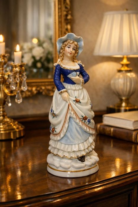 Porzellanmanufaktur Sitzendorf • Германия • 21 см • Отличное состояние