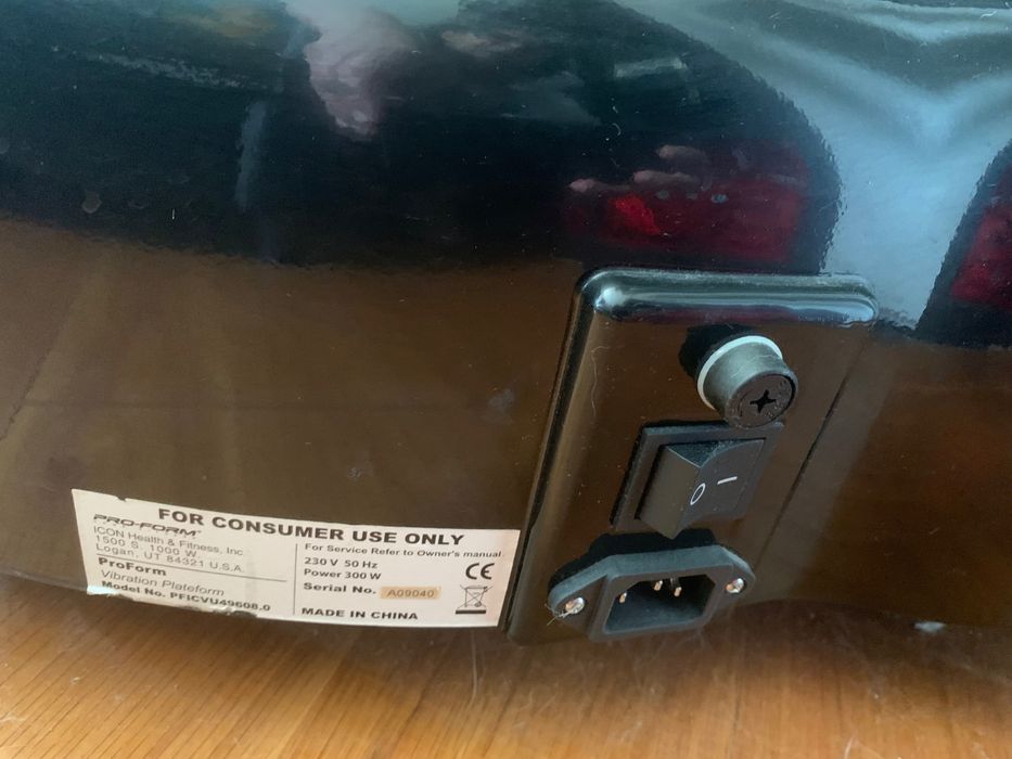 Power Plate Bom estado