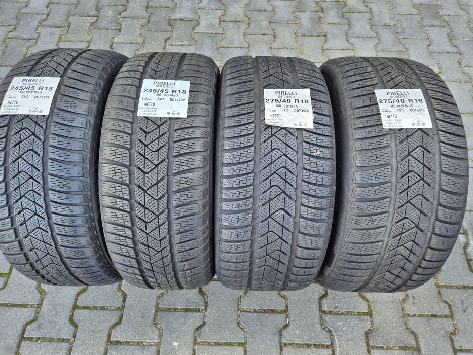 Opony Pirelli 245/45 275/40 R18