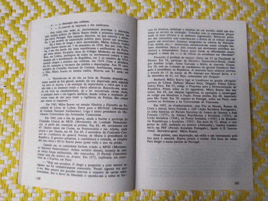 PORTUGAL, um salto no escuro – 
Sebastião Nery