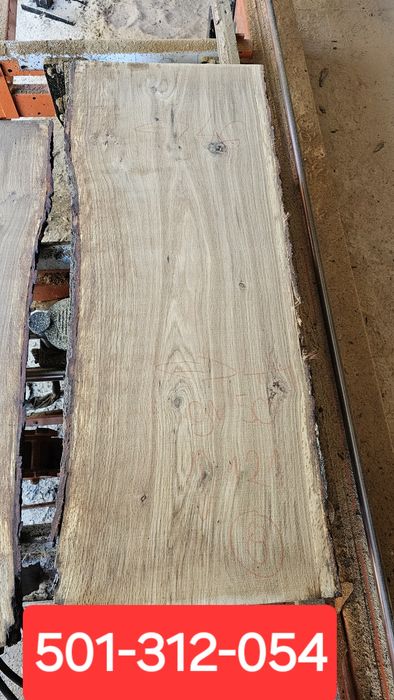 Deski brusy dąb loft żywica