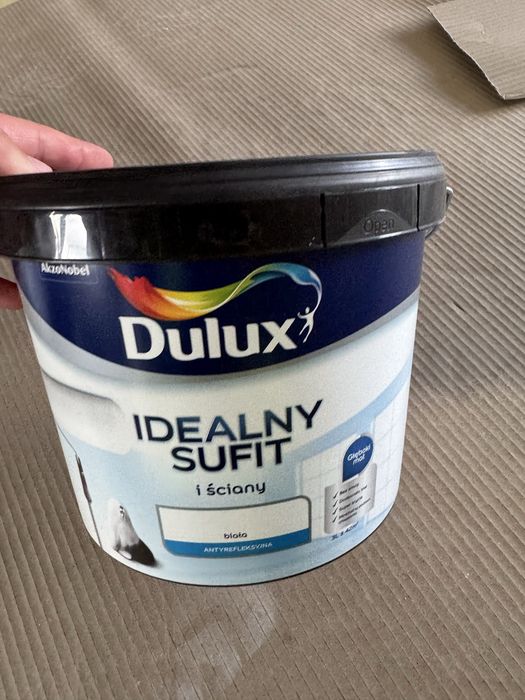 Farba Dulux Idealny sufit i ściany antyrefleksyjna 3l. Ostatnia sztuka