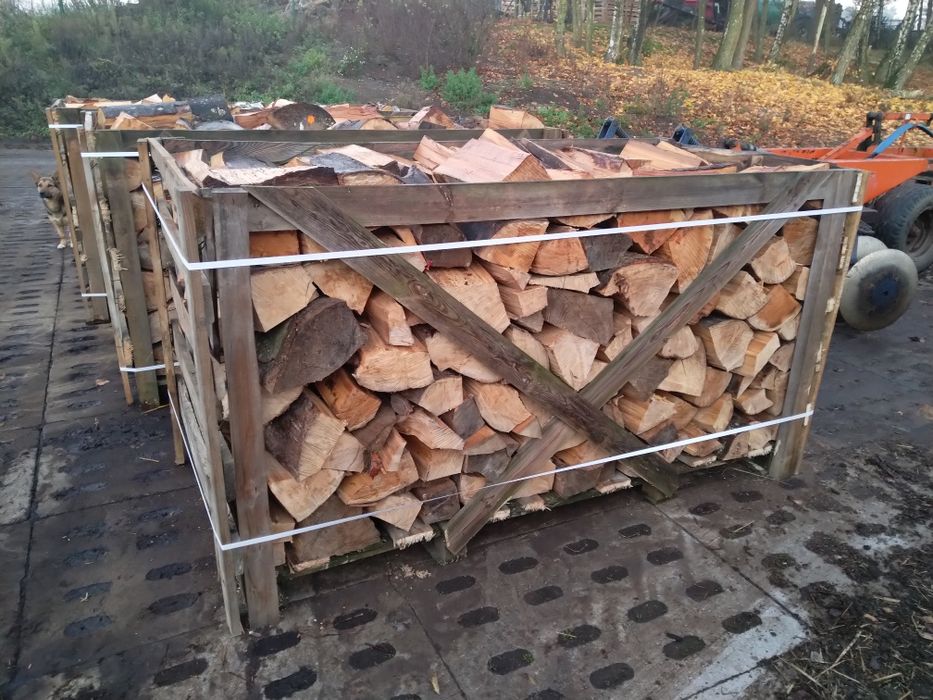 Drewno kominkowe i opałowe buk dąb