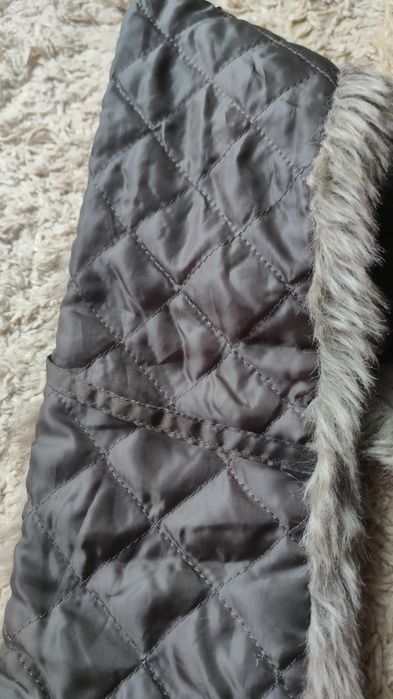 Роскошный интересный сьемный меховой воротник Cotton TRADERS