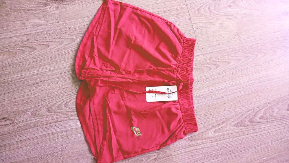 Spodenki czerwone nike