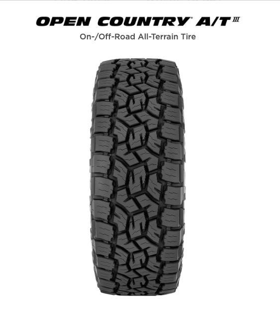 Pneus 255x65x17 Toyo Open Country AT3