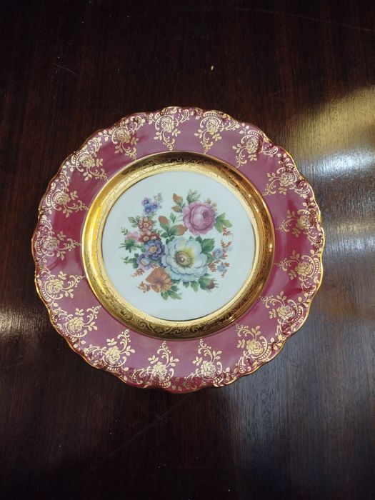 Conjunto 3 pratos Porcelana Limoges