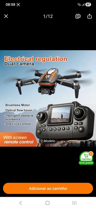 Drone com duas cameras