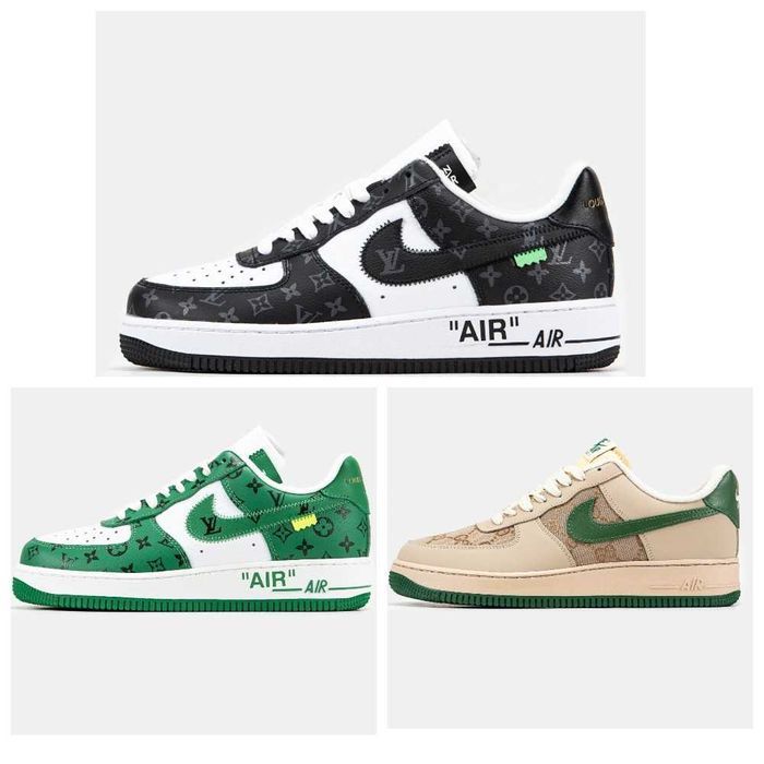 Nike Air Force 1 Low x Louis Vuitton x Gucci 1 2 500 Olx