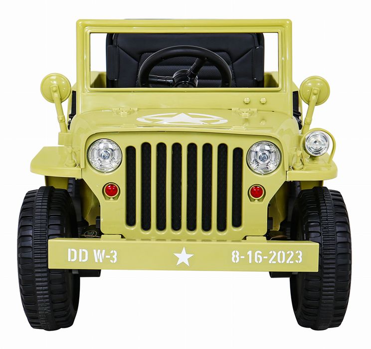 Wojskowe auto na akumulator JH103 Willys 4x4
