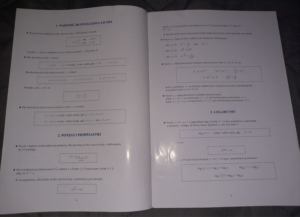 Tablice maturalne z matematyki