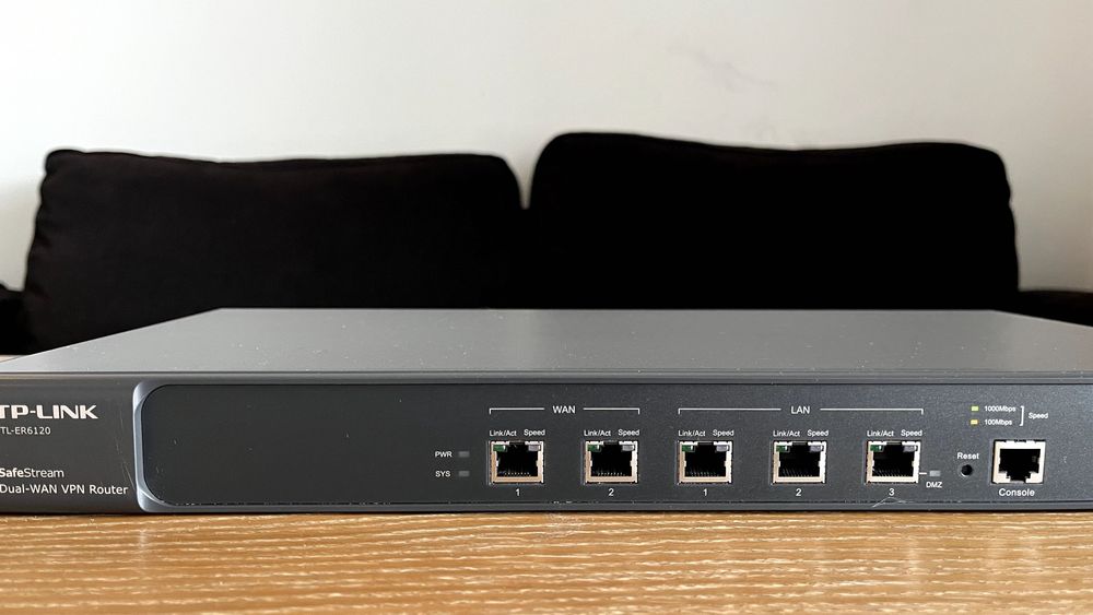Router TP-Link TL-ER6120 2x WAN 3x LAN DMZ VPN