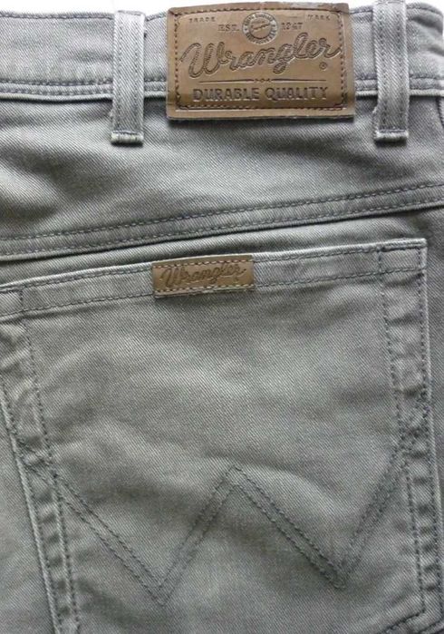 Męskie spodnie jeansowe WRANGLER rozm L W34 L34 STRETCH wysyłka gratis