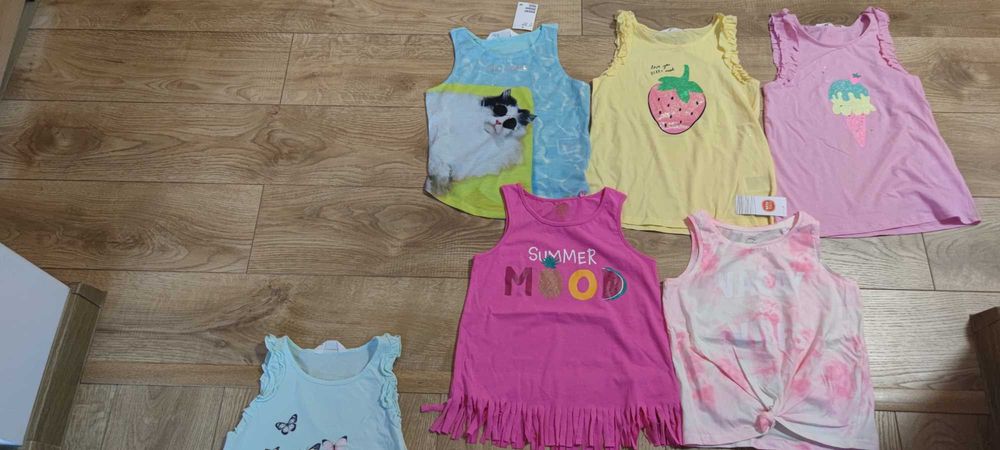 Nowa 134 140 Smyk H&M koszulka bluzka dla dziewczynki,gratis