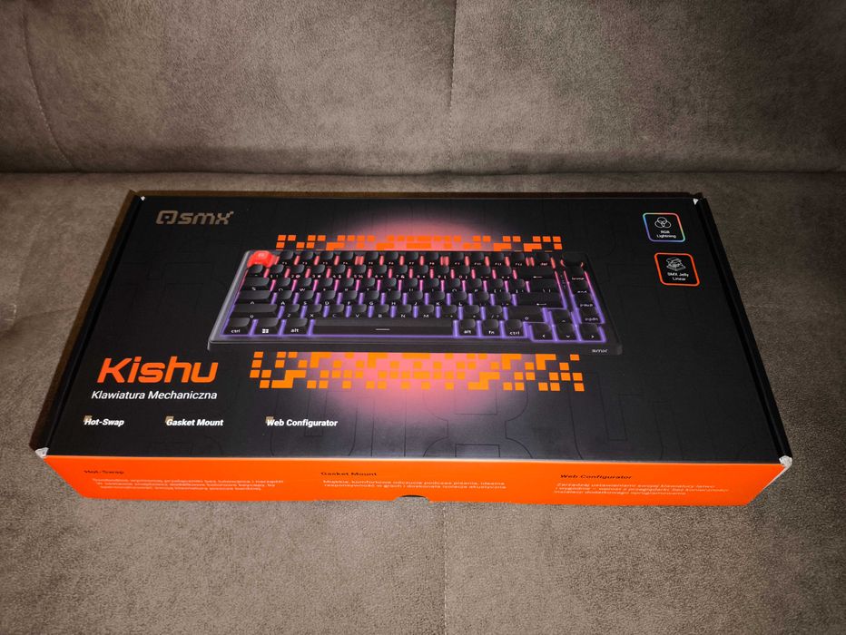 klawiatura mechaniczna SMX Kishu Jelly Switch Void black