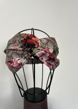 Повʼязка шовкова  gucci