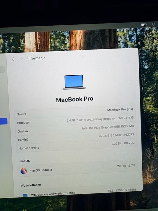 MacBook Pro  13"