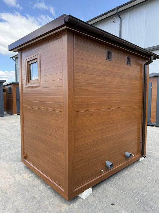 Kontener pawilon sanitarny WC toaleta kemping łazienka