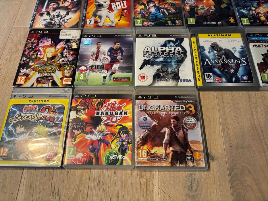 Konsola Sony PS3 slim, 27 gier, eye kamera, pad