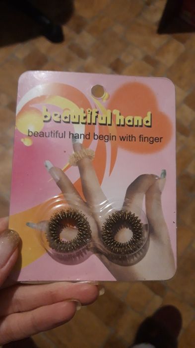 Пальчиковый тренажер массажер