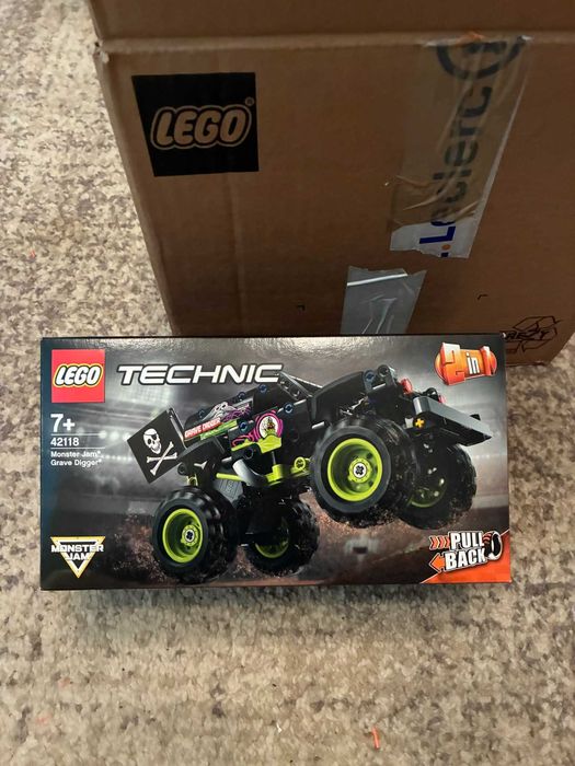 LEGO TECHNIC 42118 Monster Jam Grave Digger 2w1 NOWE