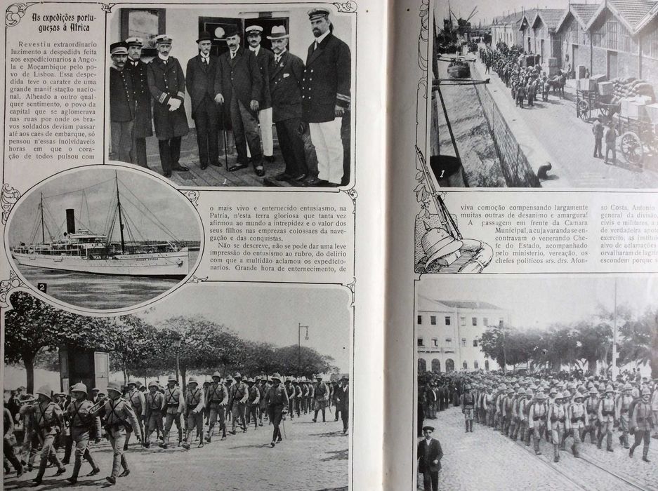 Tema: 1.ª Guerra mundial. Ilustração portugueza. 21 de Setembro  1914