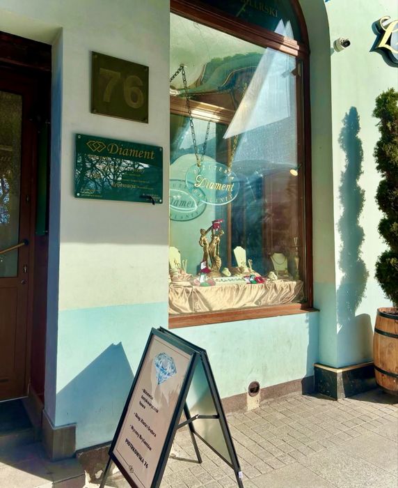 Pierścionek Art Deco z Diamentami w Złocie i Platynie