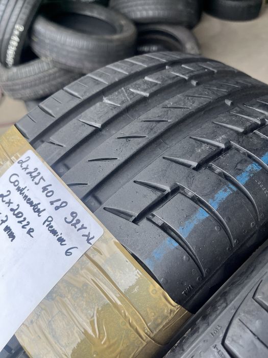 225/40/18 Continental Premium Contact 6 7mm