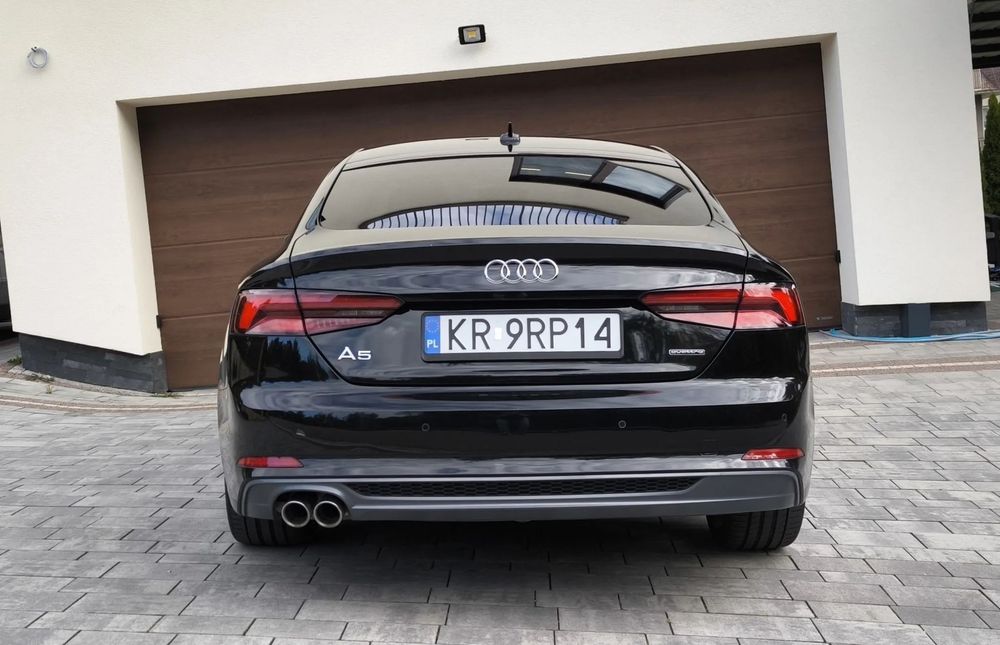 Audi A5 Sportback Audi A5 Sportback Quattro 2.0 TDI – Polski Salon, Bardzo Dobry Stan!