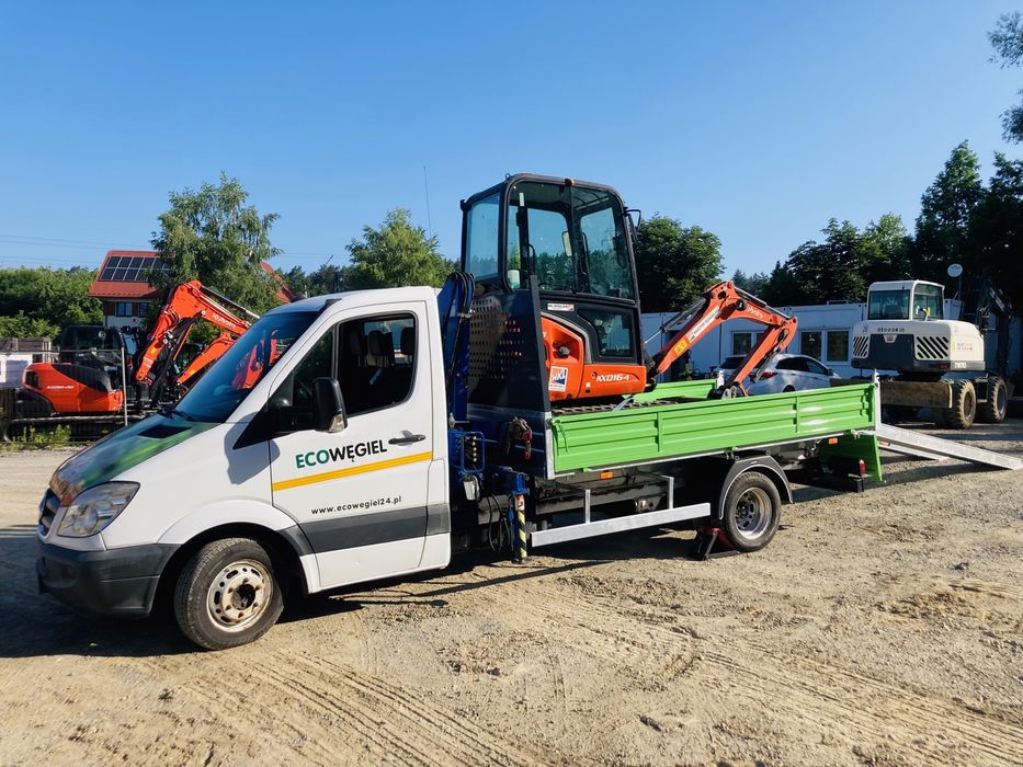 Usługi Minikoparką Koparka Transport Kruszywa Przyłącza ECOWĘGIEL 24
