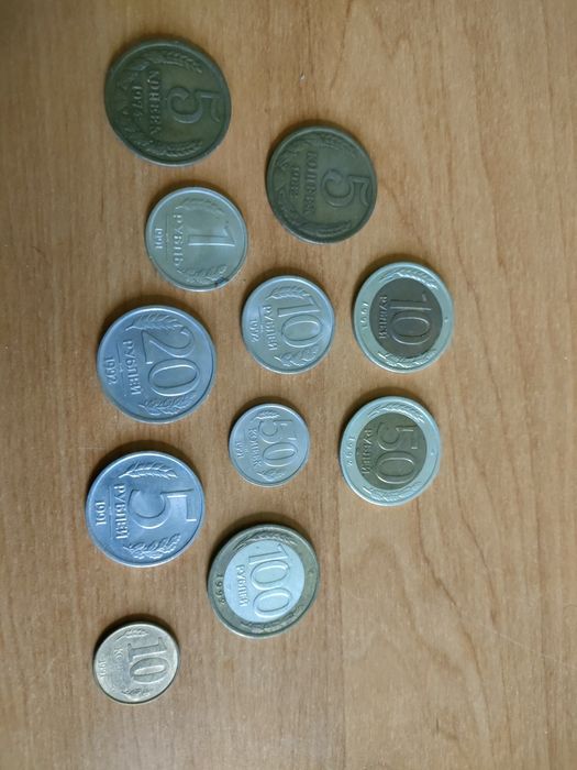 Monety Ruble bank Rosja 1991,1992