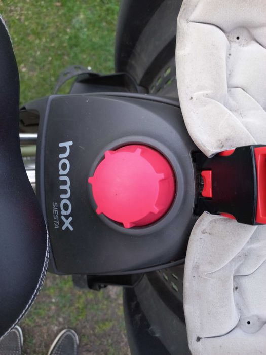 Fotelik rowerowy Hamax SIESTA  (do spania) tylny do ramy + adapter