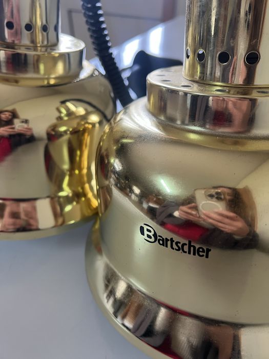 Lâmpadas de aquecimento suspensas Bartscher – conjunto de 2