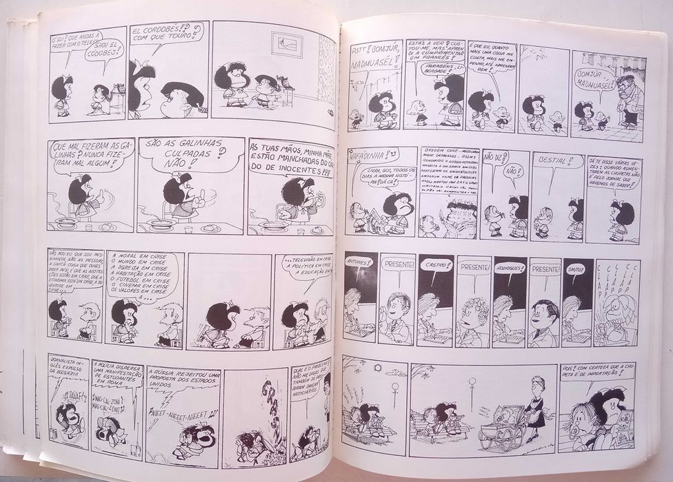 Quino  - - - Que Viva Mafalda - - - - -Livro
