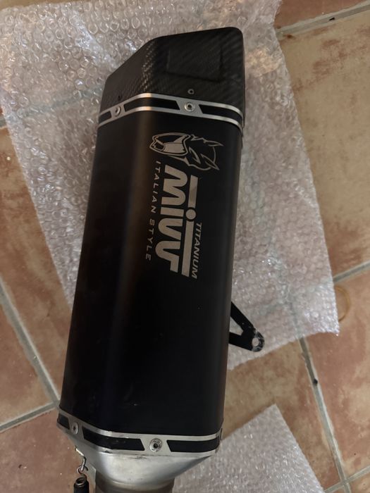 Escapd Mivv SR-1 homologado- Linha completa em titânio