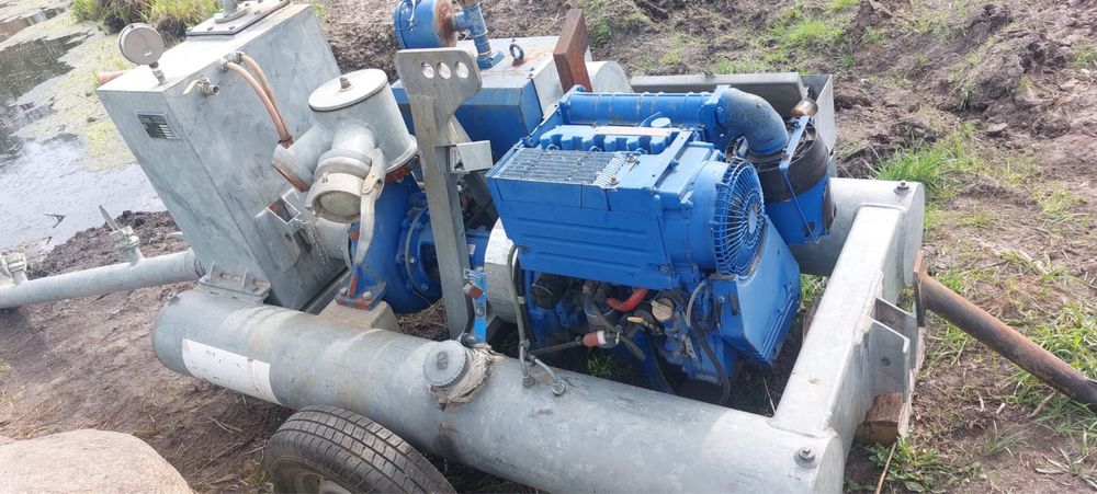 Pompa próżniowa  do igłofiltrów - silnik deutza