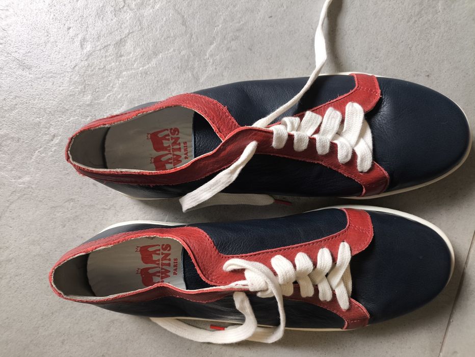 Sneakersy Twins Paris skórzane rozmiar 44