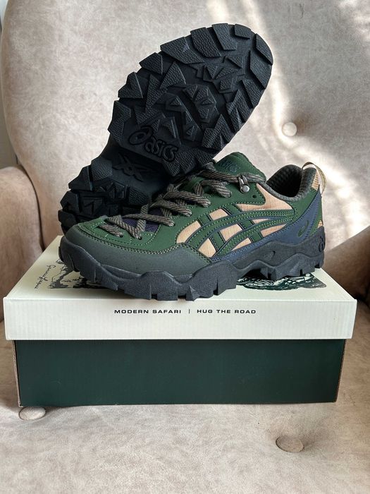 ‼️НОВІ Кросівки Asics Gel-Pickax Modern Safari Multi Green