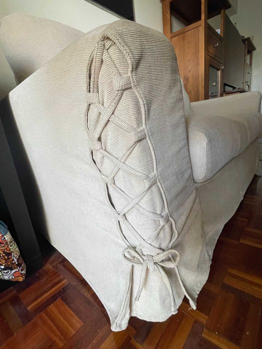 vendo 1 sofá cama de 3 lugares + 1 sofá 2 lugares Capas laváveis