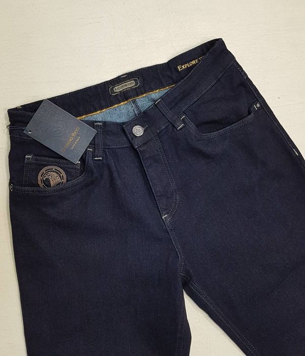 Чоловічі сині джинси Stefano Ricci