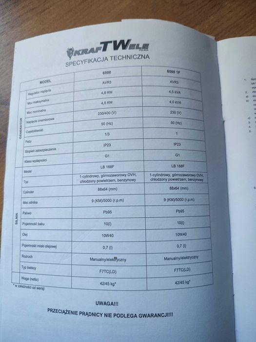 Sprzedam Agregat prądotwórczy