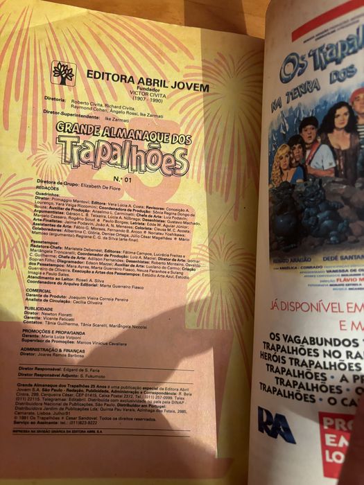 Grande Almanaque de Ferias e G A os Trapalhoes