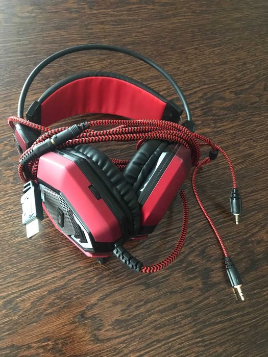 Słuchawki MAD DOG G H 001 gamingowe led